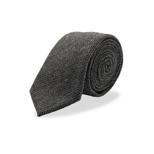Ogami Slate Японская шерстяная смесь Галстук