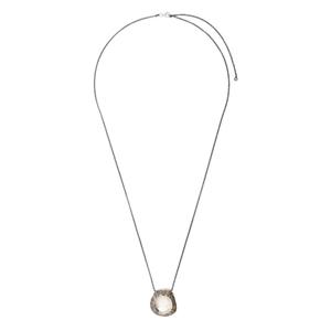 Серебряное колье с бриллиантами
