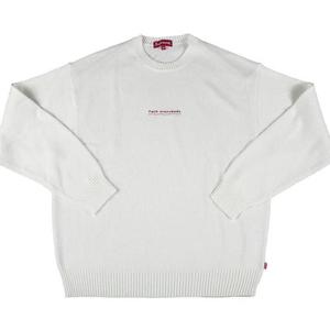 Свитеры Supreme Fuck Everybody Sweater 'White'