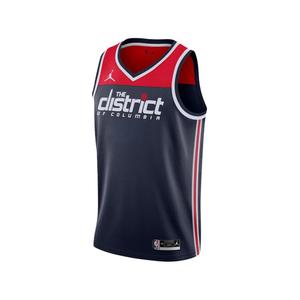 Топ Washington Wizards 2020/21 Swingman Player Jersey Statement Edition из коллаборации с NBA