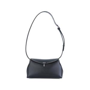 Клатч T-Lock из зернистой кожи