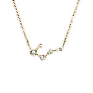 Ожерелье с бриллиантами Constellation из желтого золота 14K