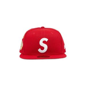 Бейсболки Supreme Jesus Piece S Logo New Era 'Red'