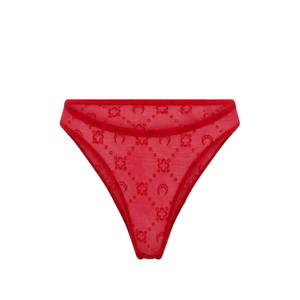 Сетчатые трусы с узором Moonogram