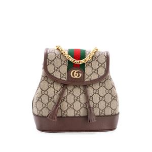 Мини-рюкзак Ophidia Flap из канваса с узором GG
