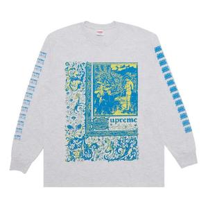 Футболки с длинным рукавом Supreme Saint Sebastian Long-Sleeve Tee 'Пепельно-серый'
