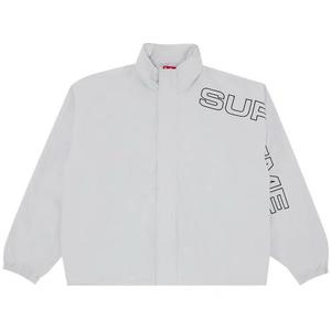Трековые куртки Supreme Spellout Embroidered Track Jacket 'Grey'