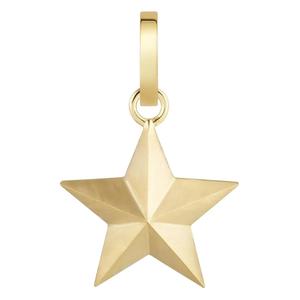 Маленькая подвеска Star из желтого золота