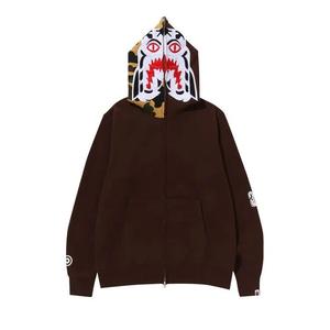 Толстовки на молнии BAPE 1st Camo Tiger Full Zip Hoodie 'Коричневый'