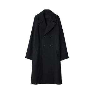 Пальто Lemaire Мягкое двубортное пальто 'Black'