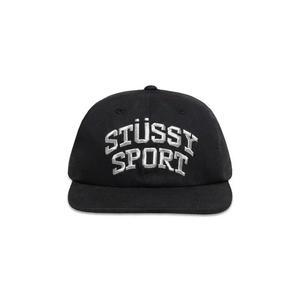 Кепки-снапбэки Stussy Mid Depth Sport Snapback 'Черный/Металлик'