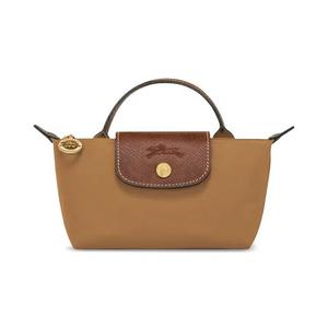 Косметички Longchamp Le Pliage Original Косметичка с ручкой 'Фавн'