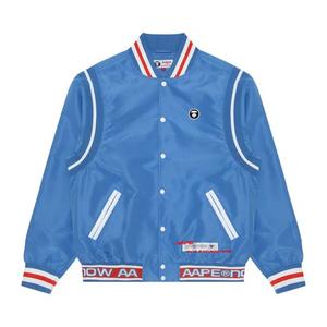 Куртки AAPE Moonface Patch Jersey Jacket 'Blue/Light'