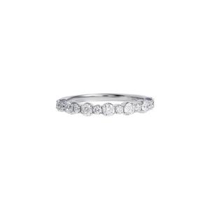 TOMEI Коллекция Glimmering Grace, кольцо вечности, белое золото 750/18K
