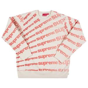 Свитера Supreme Radial Crewneck 'Natural'