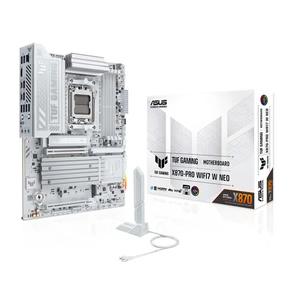 ASUS TUF GAMING X870-PRO WIFI7 W NEO ATX белая материнская плата (DDR5)