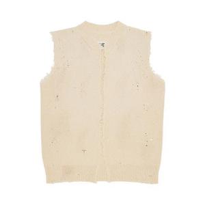 Жилеты MM6 Maison Margiela Knit Gilet 'Cream'