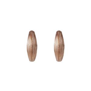 TOMEI Hoop Earrings, розовое золото 585/14K