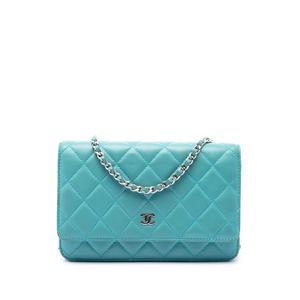 Сумка через плечо CC Quilted Lambskin Wallet On Chain (2015-2016 годы)