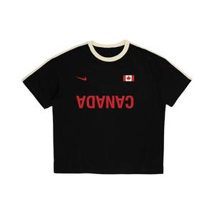 Футболки с коротким рукавом Cactus Jack by Travis Scott x Nike Canada Total 90 Tee 'Черный'