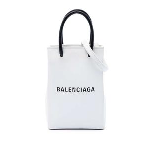 Сумка-сэтчел Mini Calfskin Logo Shopping Phone Holder (2020 год)