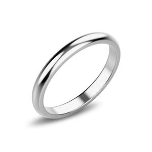 Минималистичное кольцо-стек Camille Minimal Stacker Ring в серебре