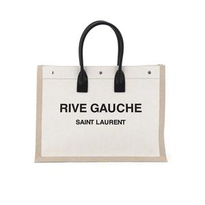 Сумка-шопер RIVE GAUCHE из белого льна