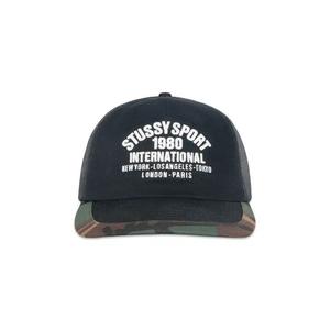Кепки-защелки Stussy Trucker International Snapback 'Черный'