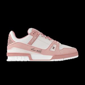 Кроссовки Louis Vuitton Trainer 'Pink'