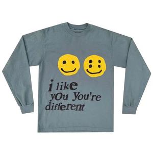 Футболки Cactus Plant Flea Market I Like You You're Different Long-Sleeve Tee 'Grey'
