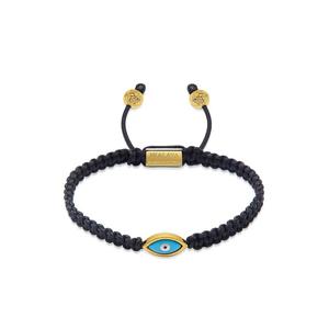 Плетеный браслет Evil Eye