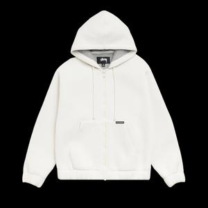Толстовки на молнии Stussy Bonded Jersey Zip Hoodie 'Bone'