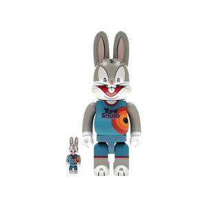 Фигурки BE@RBRICK x Space Jam Rabbrick 100% & 400% Set 'Bugs Bunny'