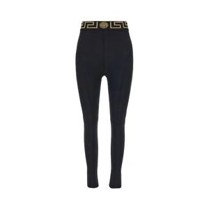 Леггинсы Versace Greca Border 'Black'