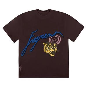 Футболки Cactus Jack by Travis Scott For Fragment Icons Tee 'Brown'