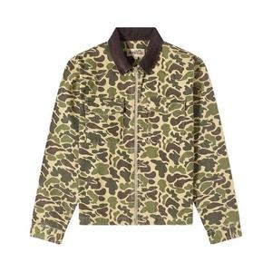 Рубашки на пуговицах Stussy Washed Canvas Work Shirt 'Camo'