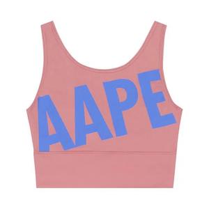 Спортивные бюстгальтеры AAPE Moonface Logo Active Tank Top 'Розовый'