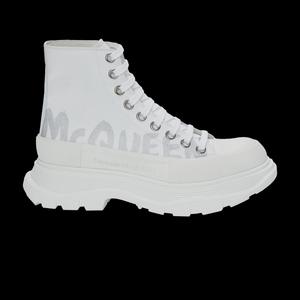 Alexander McQueen Wmns Tread Slick Boots 'Белый Серебряный'