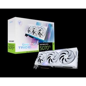 MSI GeForce RTX 5070 Ti 16G GAMING TRIO OC White белая видеокарта