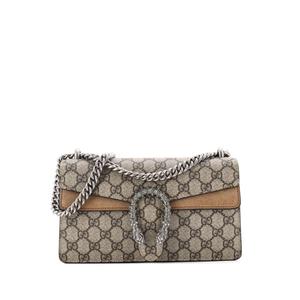 Маленькая сумка на плечо Dionysus Bag GG Crystal Embellished Metal