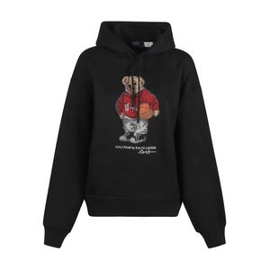 Худи Polo Bear со стразами