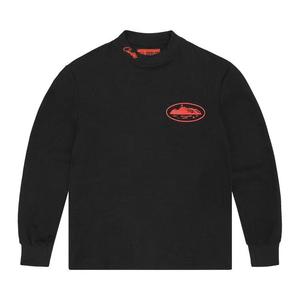 Футболки Corteiz Alcatraz Waffle Long-Sleeve 'Black/Red'