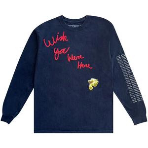 Футболки Cactus Jack by Travis Scott I Wish You Were Here Astroworld Футболка с длинным рукавом 'Черный'