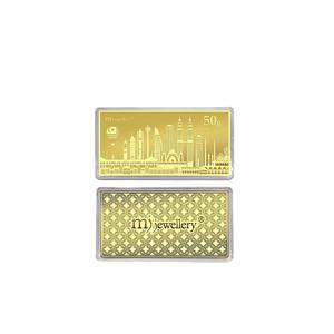 999.9/24K Чистое золото KL CIty Gold Note GN17 (50g)