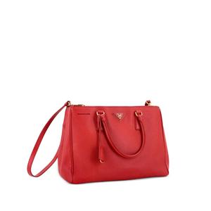 Большая сумка-тоут Double Zip Lux Saffiano