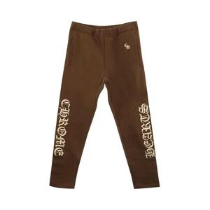 Chrome Hearts Slo Ride Leg Logo Спортивные штаны «Коричневый»