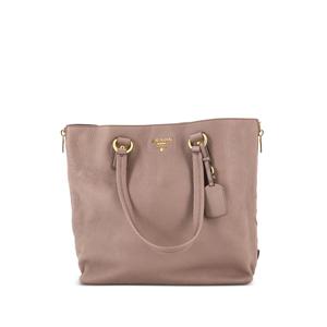 Большая сумка-тоут Side Zip Shopper Vitello Daino
