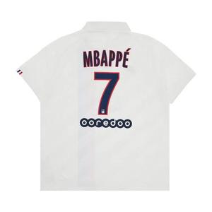 Джерси бывшие в употреблении Paris Saint-Germain Мбаппе #7 Третий джерси 'White'