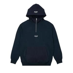 Полузастёжки Palace 1/4 Zip Cotton Panel «Navy»