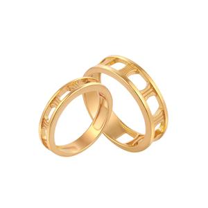 TOMEI Endless Love парные кольца, жёлтое золото 916/22K